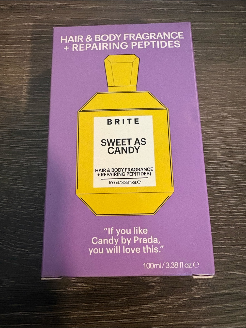 Sweet As Candy Hair & Body Fragrance - Purple/Yellow